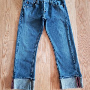Levi's Low Slouch Cuff Jeans Size 9M Junior